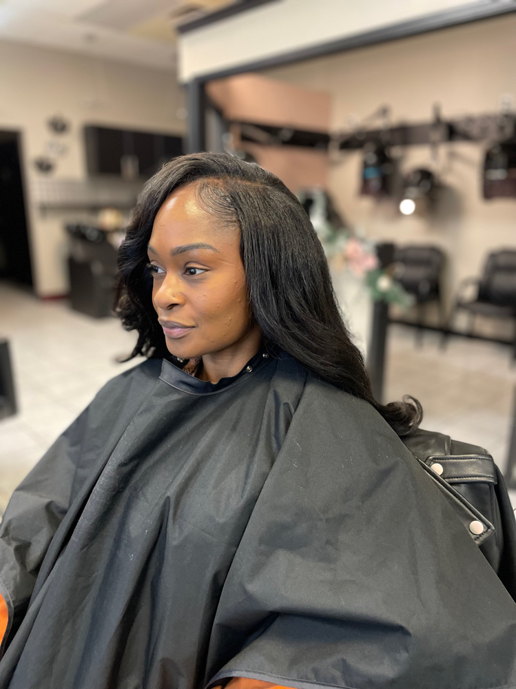 Sew-in W/Leave Out