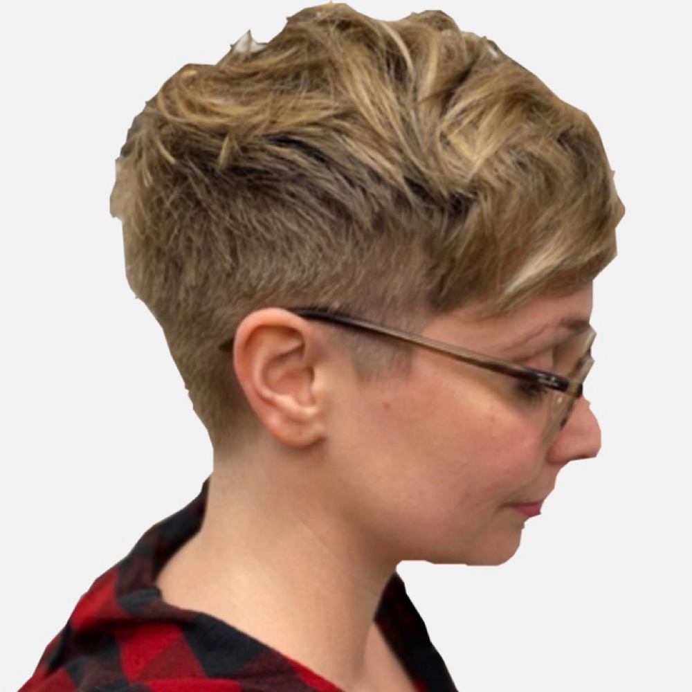 Balayage/highlights&cut PIXIE at Lindsay Serridge Hair Artist in Pittsburgh, PA