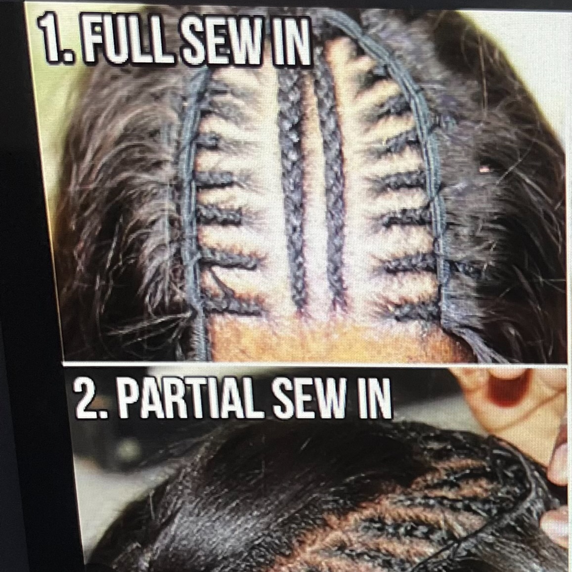 Sew-in Hair at Elements Salon in Pensacola, FL