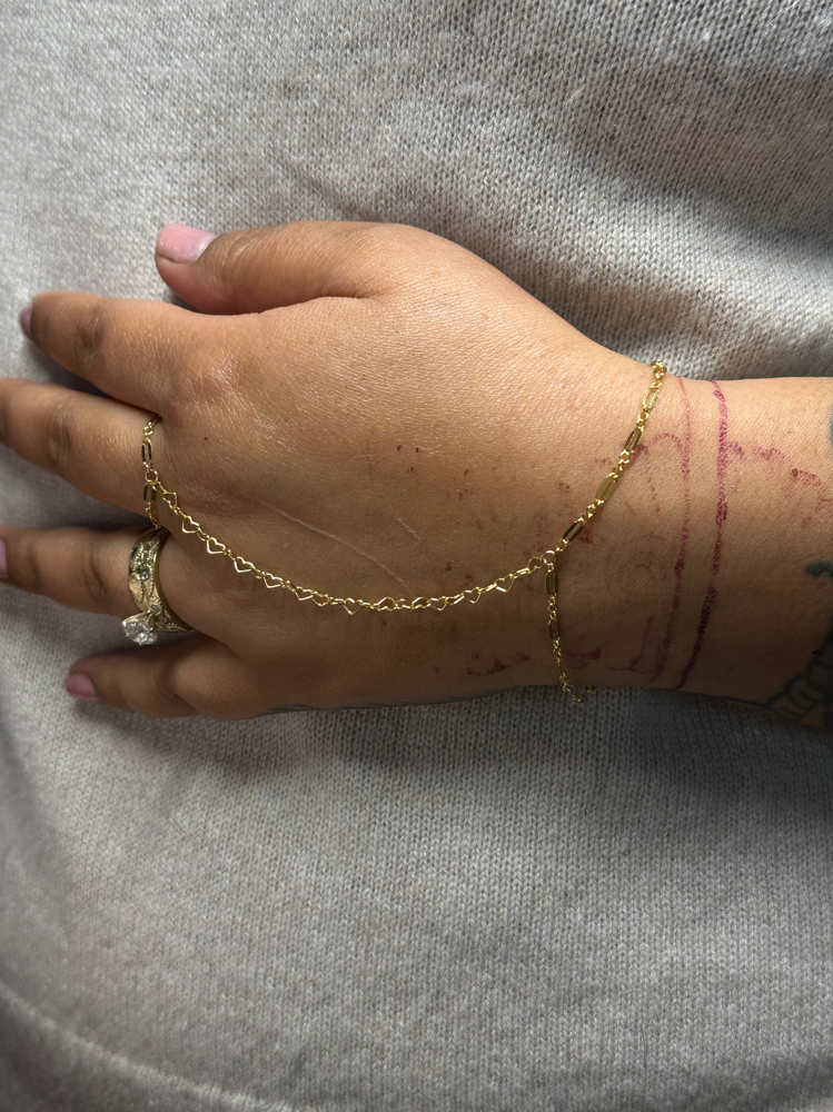 Permanent Jewelry Hand Chain