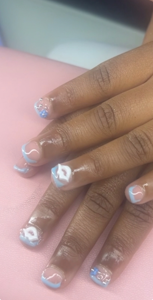 Mini Mama Overlay ( Girls Under 12) at SGLAM NAILZ BY SHAWNA in Sandusky, OH