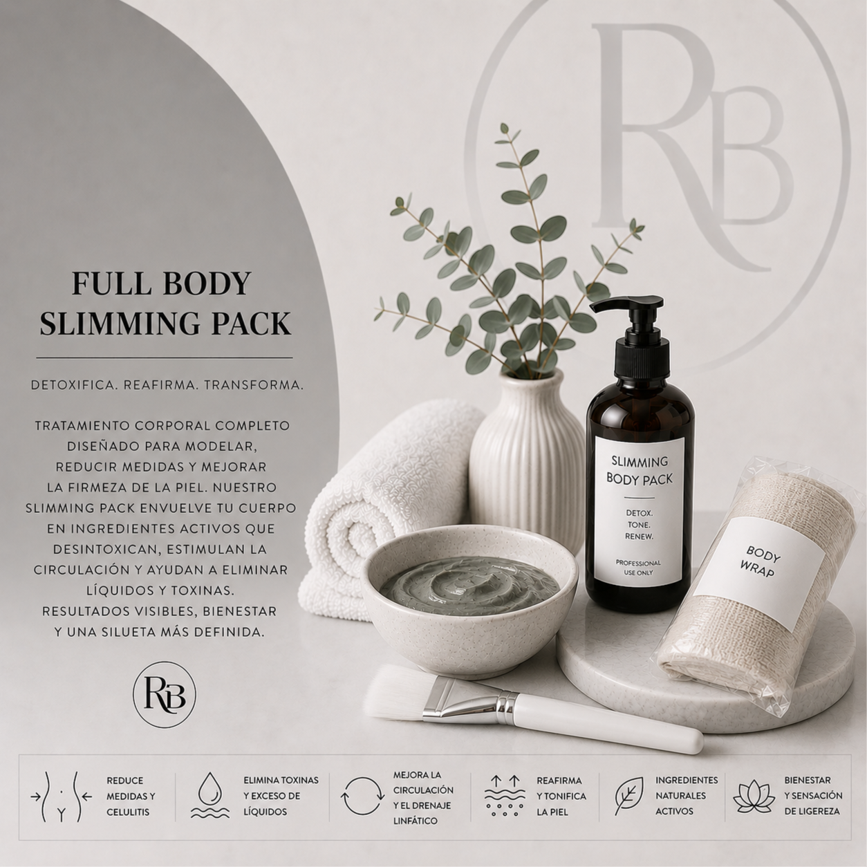 Full Body Sliming Pack at Ross Beauty Center-Med spa in Duluth, GA