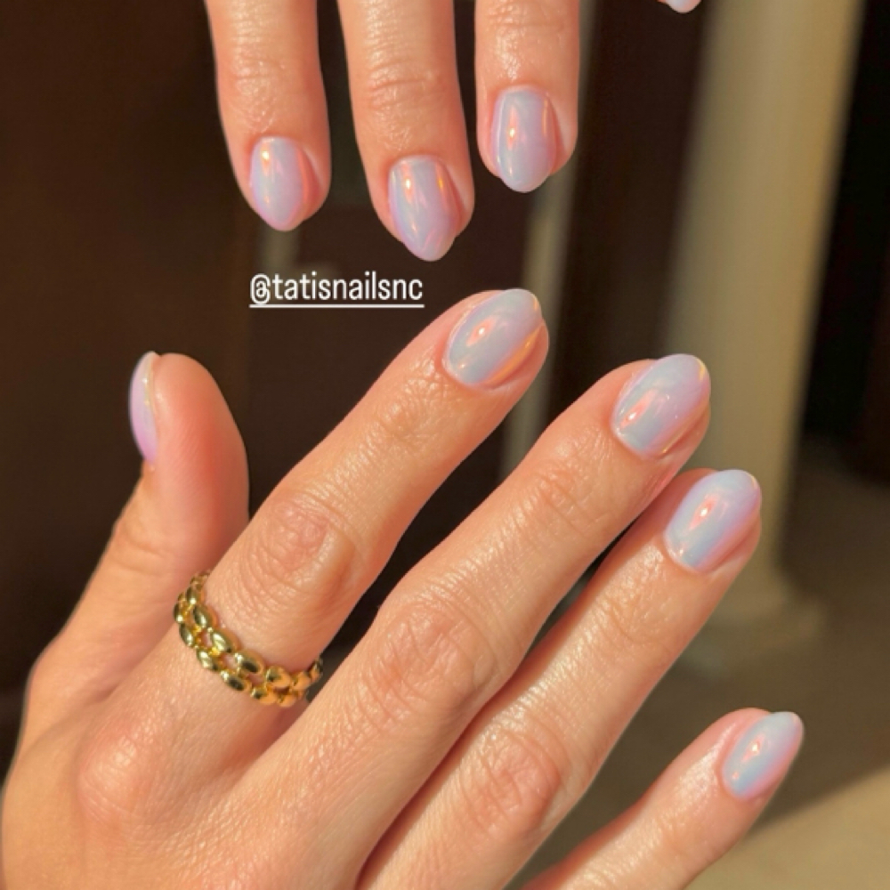Structured Manicure🌸 at Tatisnailsnc in Raeford, NC