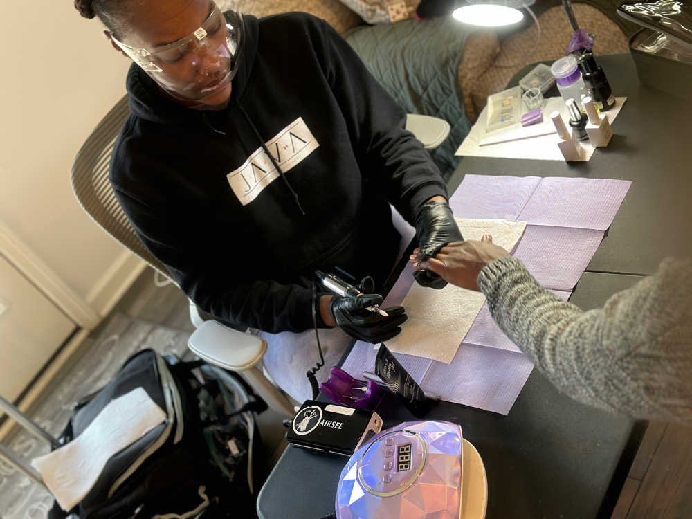 Mobile Services at LoveMyNails in Dallas, GA