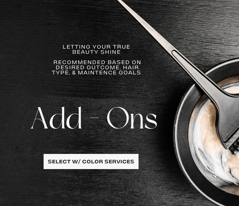Hair Service Add-ons