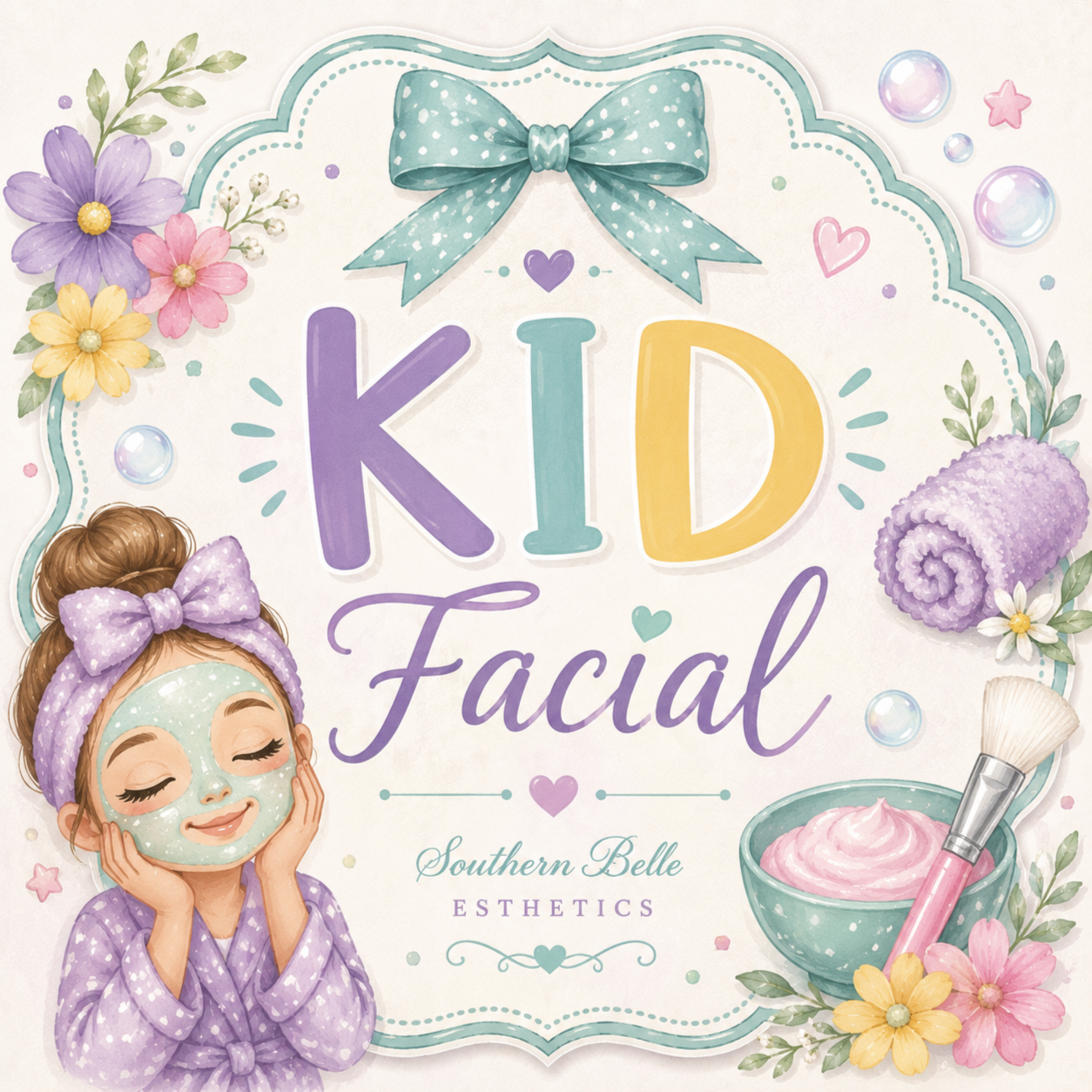 Kid Facial at Southern Belle Esthetics in Marion, NC