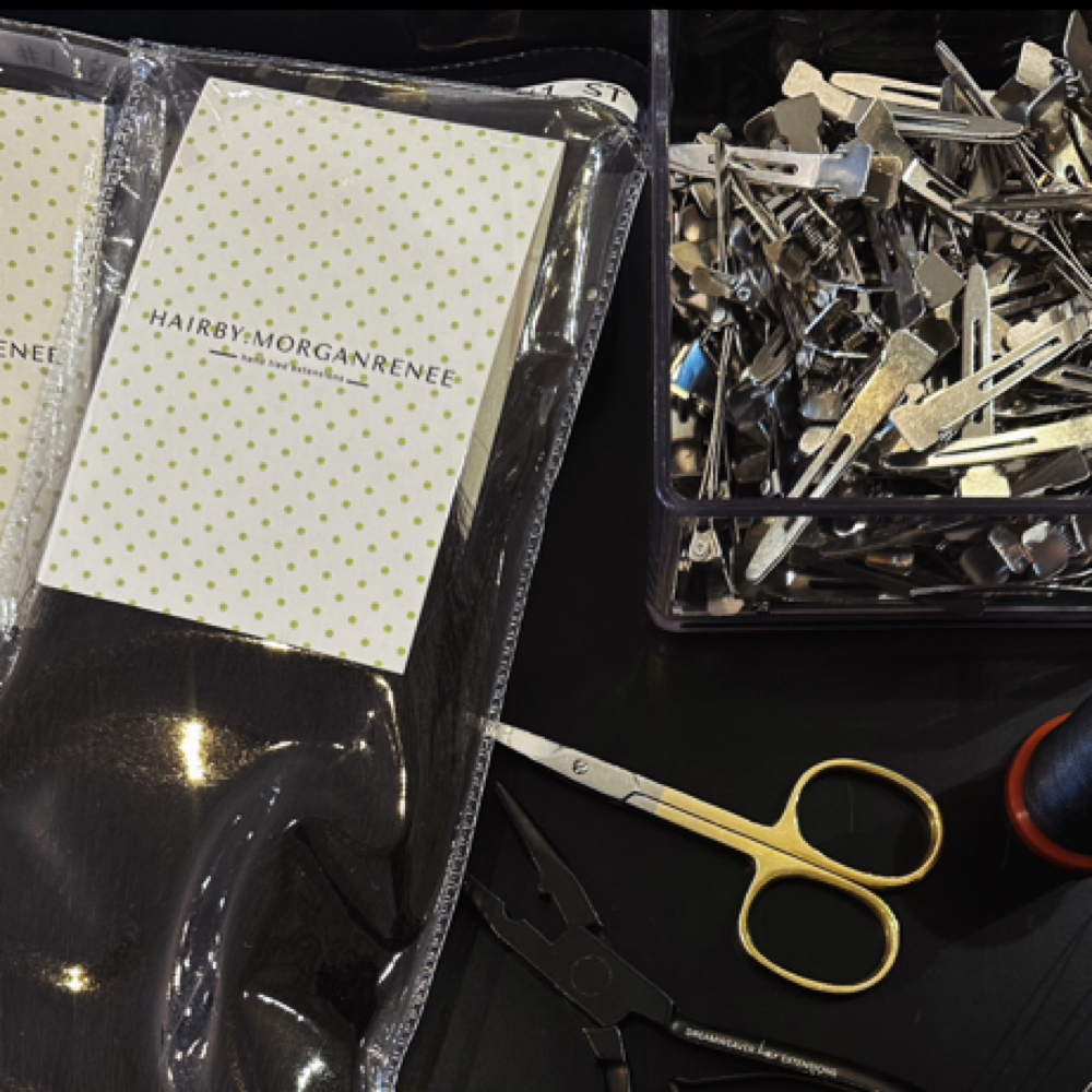 2 row hand tied + full custom foil at Hair by Morgan Renee in Thomasville, NC