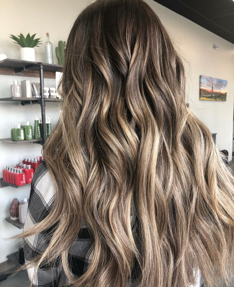 Balayage With Glaze