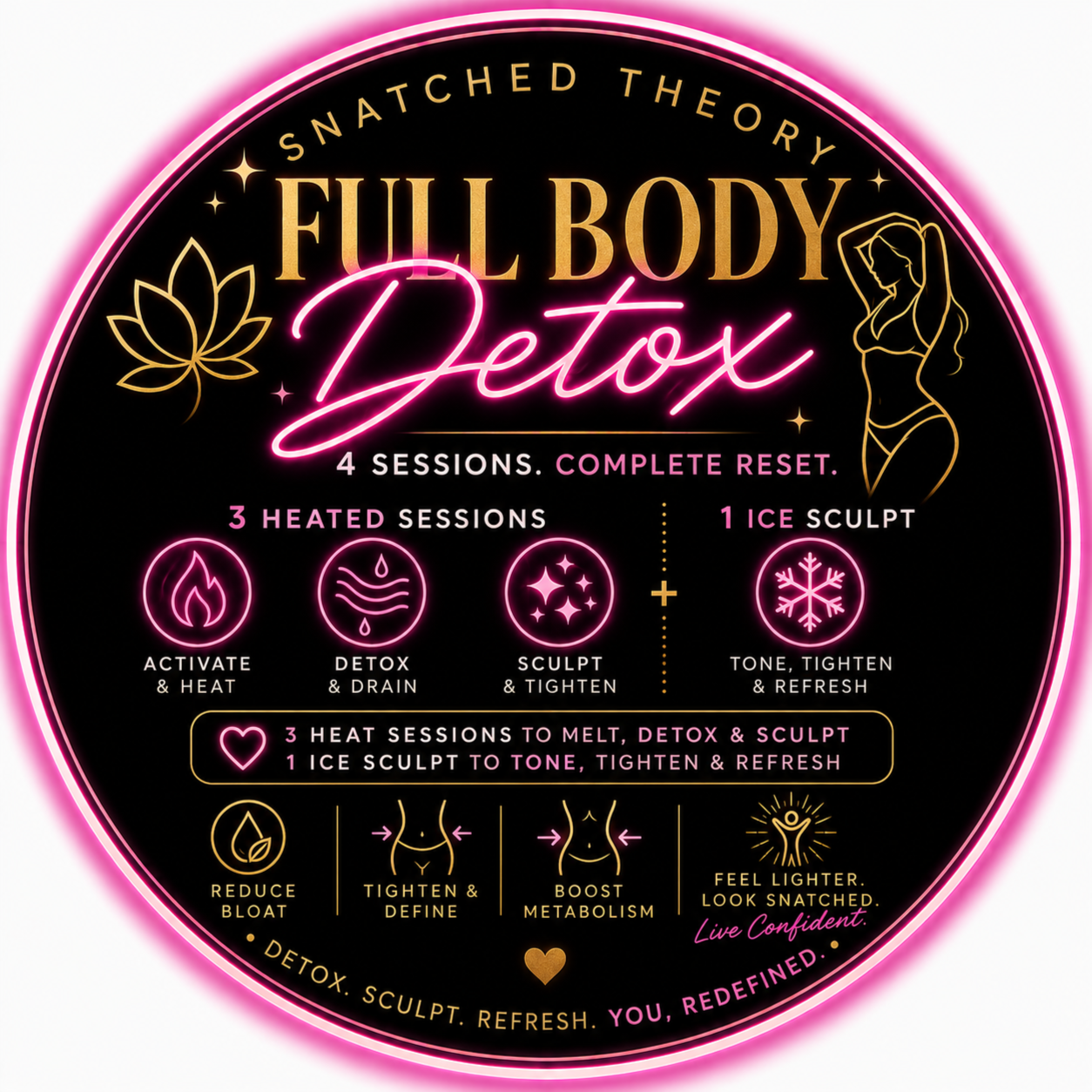 FULL BODY DETOX at Snatched Theory in Sanford, FL