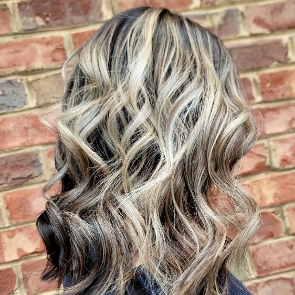Custom Blonding at Salty Sis & Co in Lexington, NC