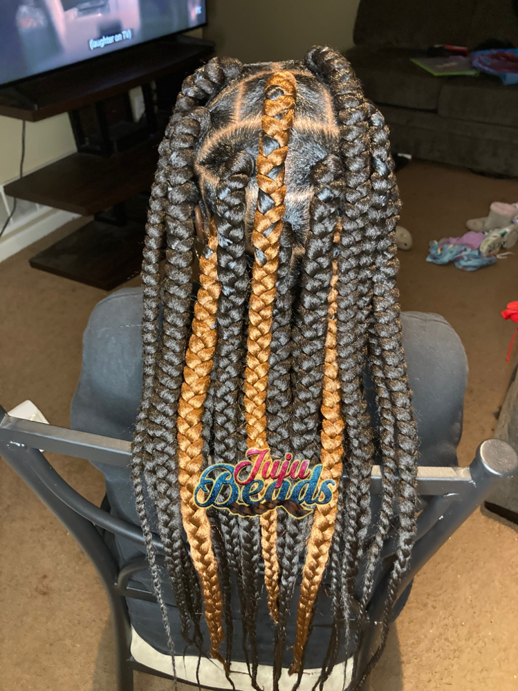 Large/Jumbo Box Braids