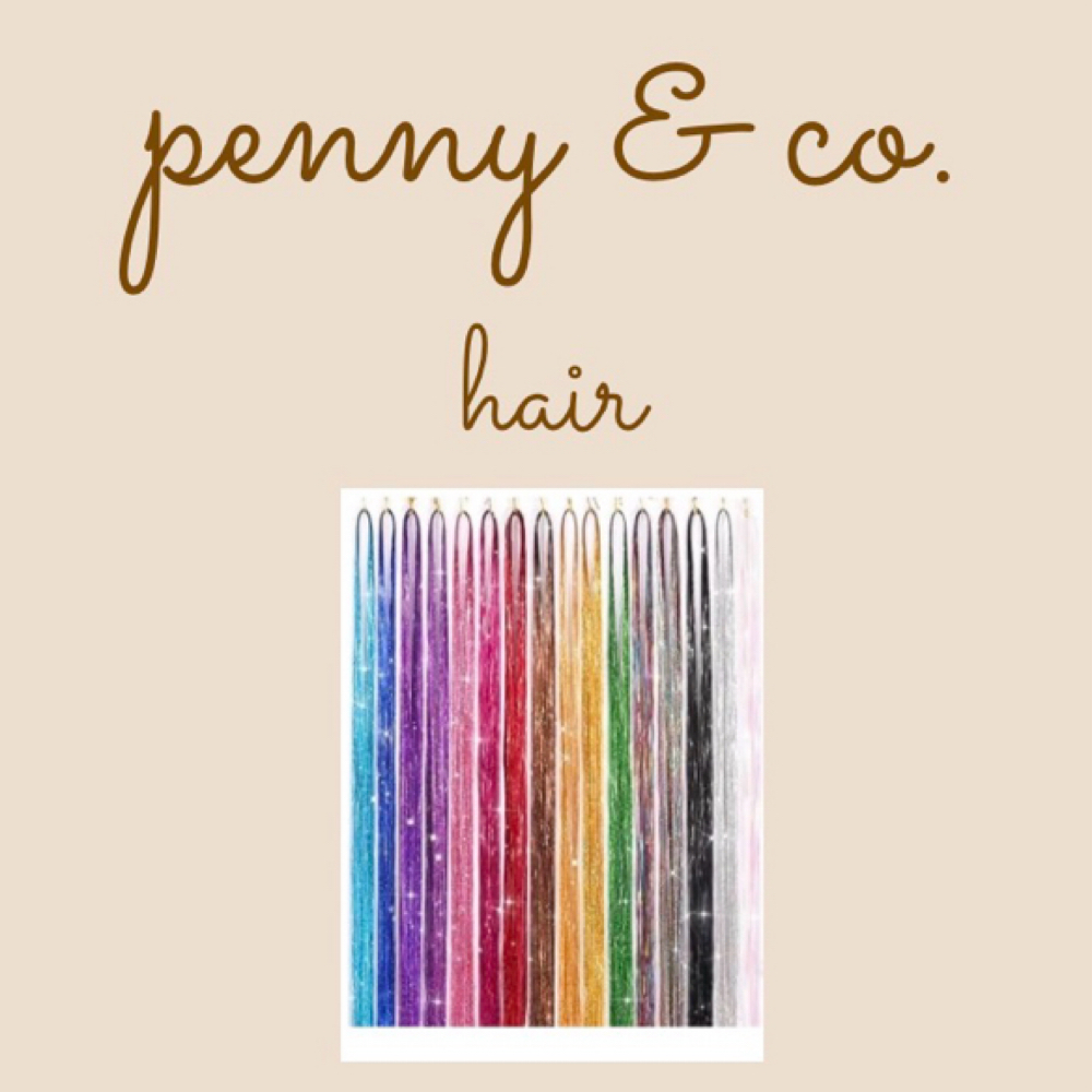 Fairy Hair-tinsel at Penny&Co. Hair in Columbia, SC