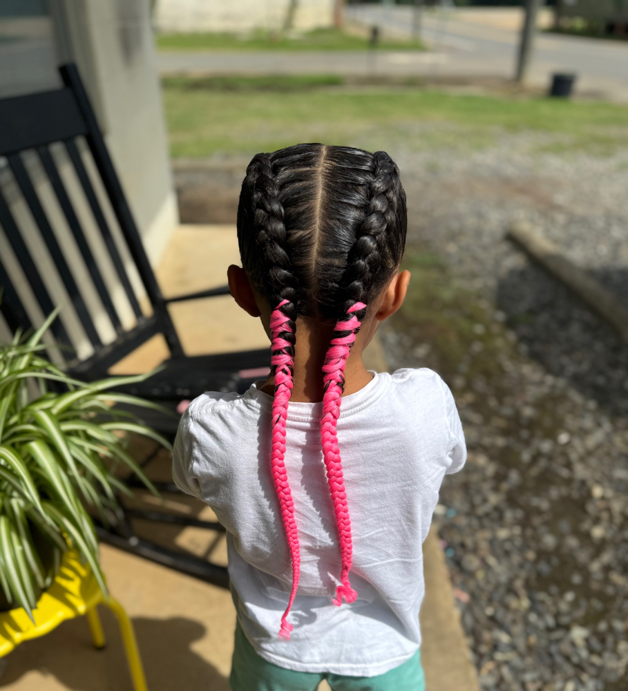 Kids Feed In Straight Backs at HaiRxClo, LLC in Pleasant hill, LA