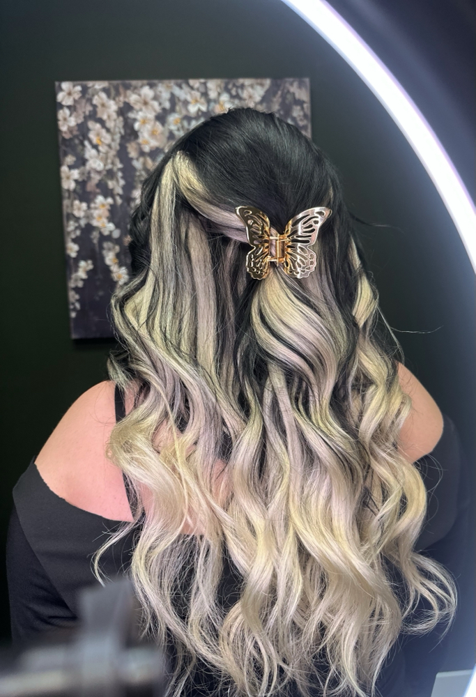 Invisible Bead Extensions at Haven & Mane in Crab Orchard, WV