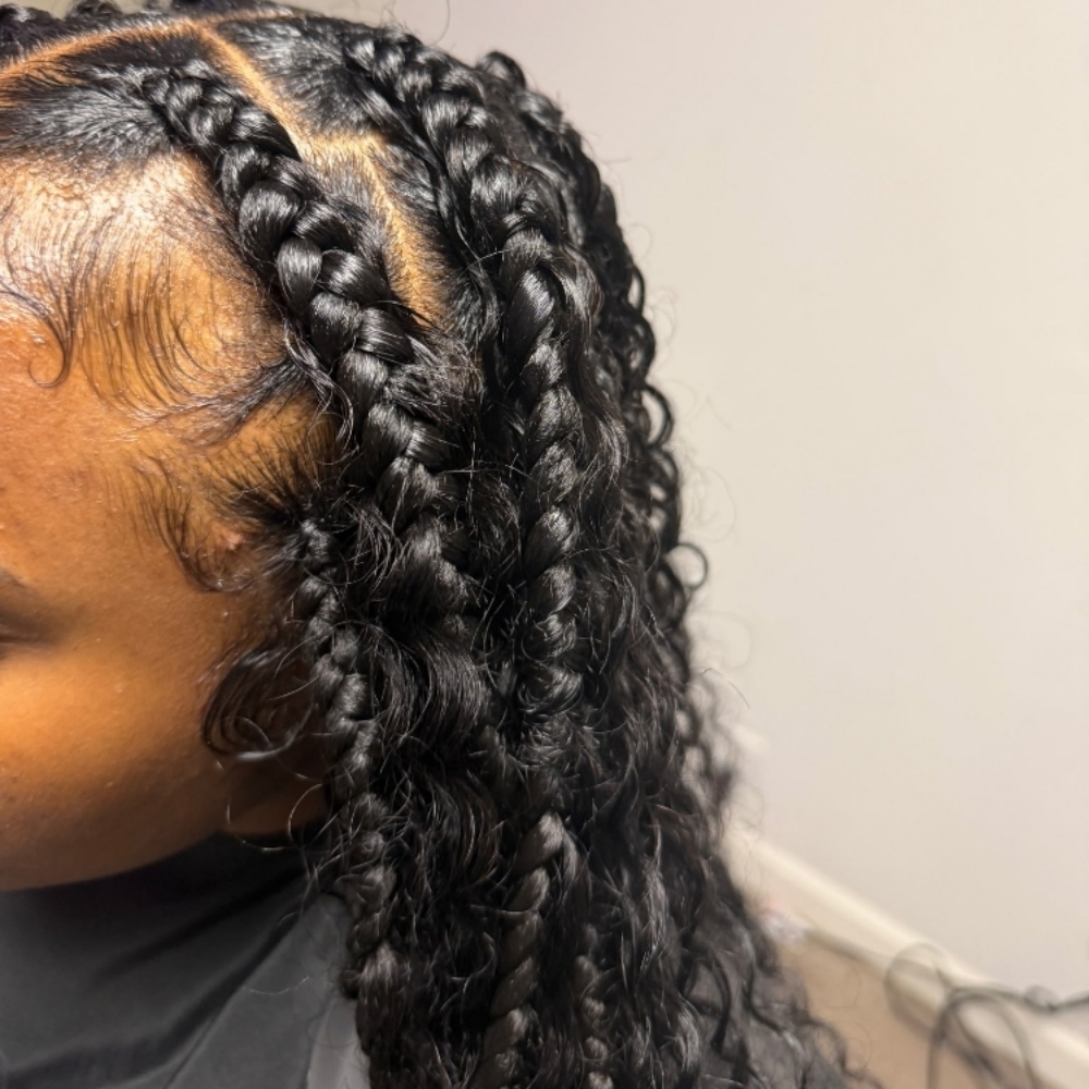 Large Knotless Boho at Braidz Etc in Phoenix, AZ