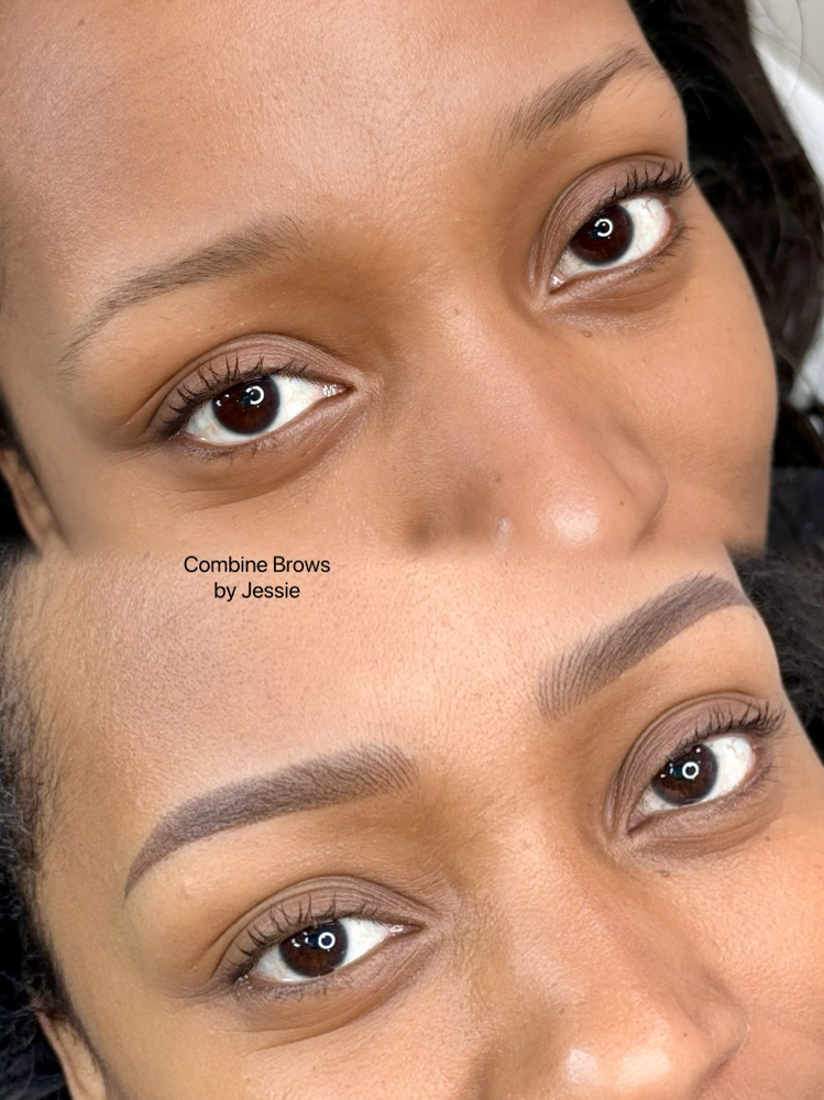 COMBINE BROWS Touch Up at JE Beauty & spa in duluth, GA