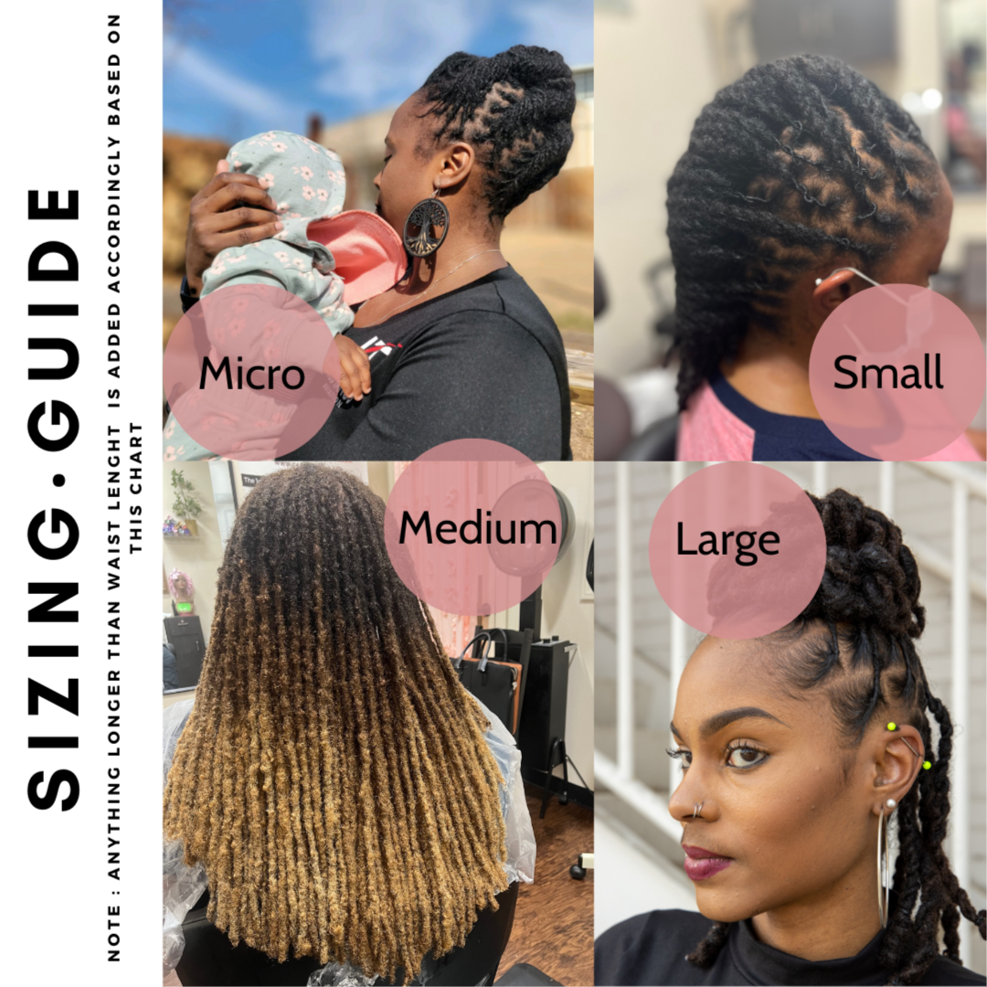 Loc Add on for Small Partings at Carina's Studio in Peachtree Corners, GA