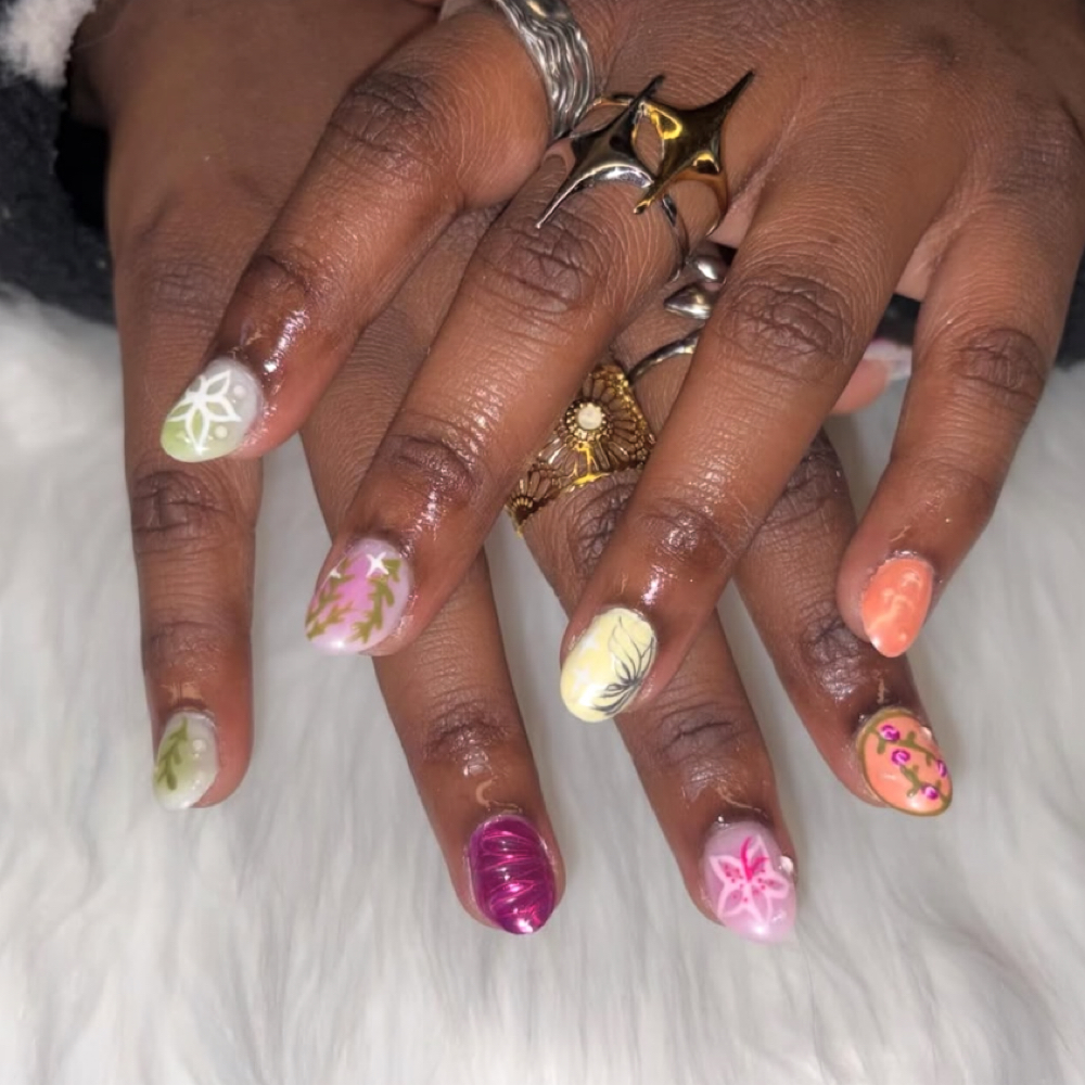 Soft Gel Manicure at Starr Struck Nails in Denver, CO