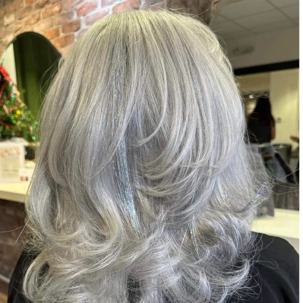 Silver Signature Haircut (62+) at Rooted in Delta, CO