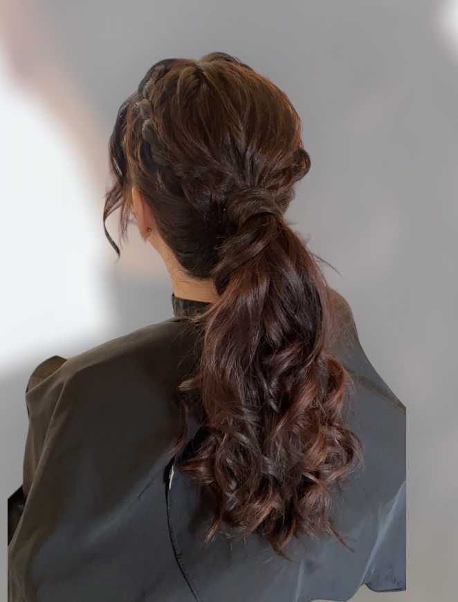 updo / event style