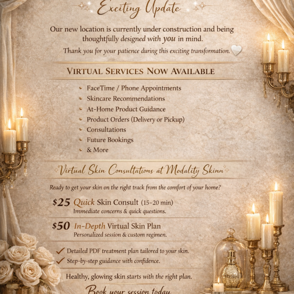 Virtual Skin Consultations at MODALITY SKINN in Sun City, AZ