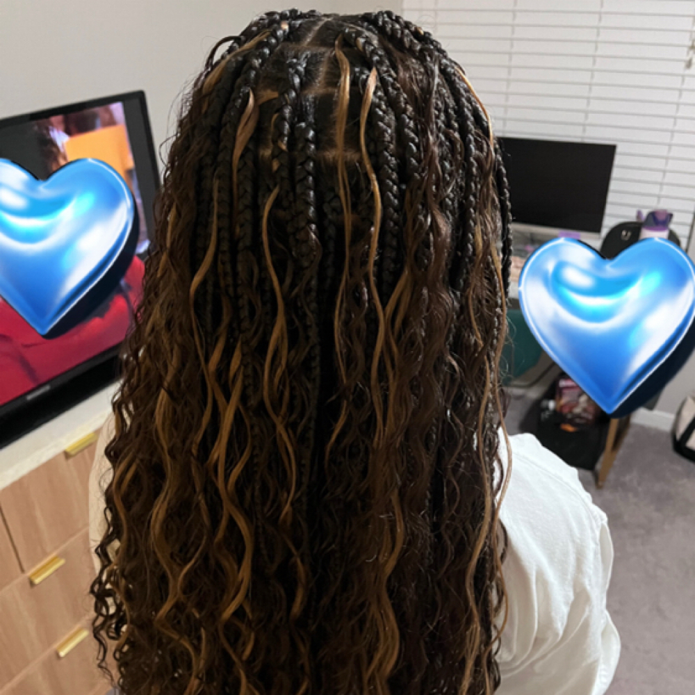 Boho Knotless Braids at Soft Hands Soft Life Mobile Braids