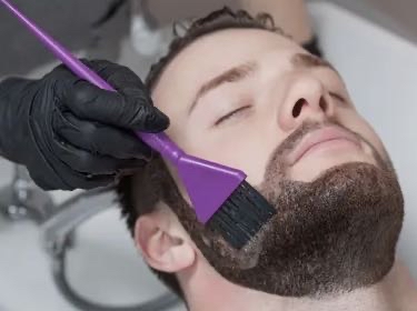 Mens Beard Color