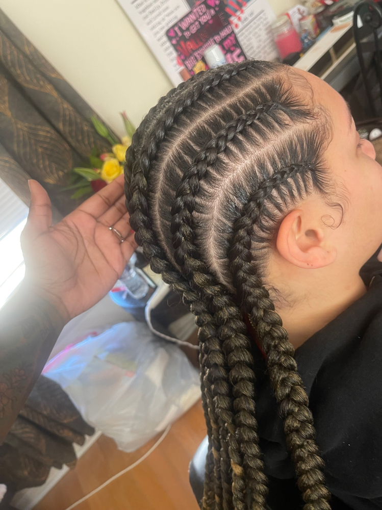 5 Stitch Braids at Crowned Conversations in Mt Holly, NJ