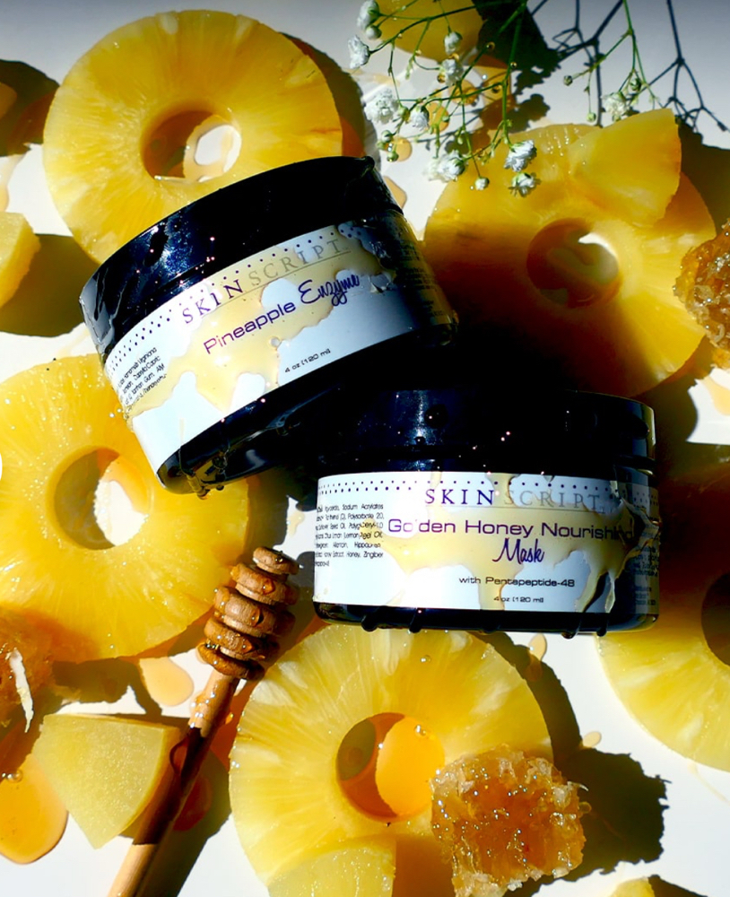 Pineapple Enzyme & Mask Facial 🍍