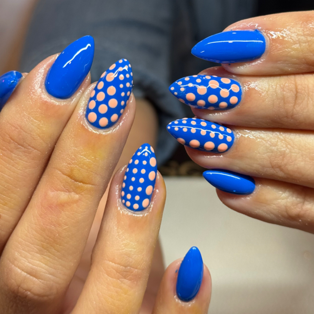 Acrylic Fill at Nails Done with Paige in Mauston, WI