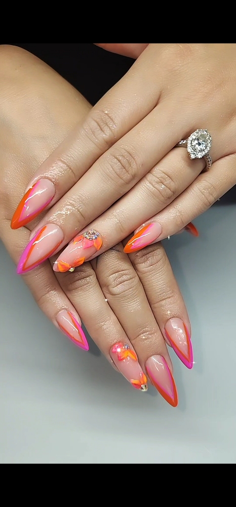 SHORT FREESTYLE SET at Tea Time Nails in Merced, CA