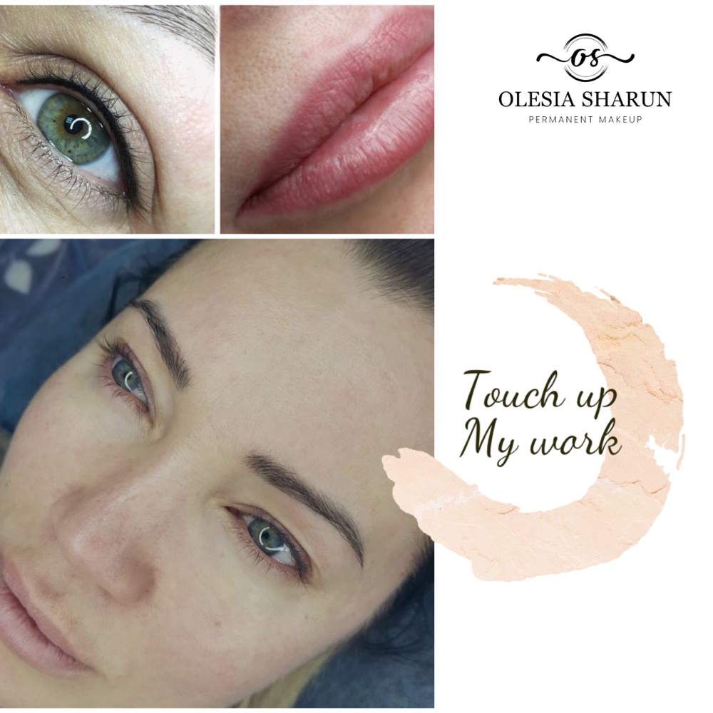 PMU Touch Up Before 1,5Year My Work