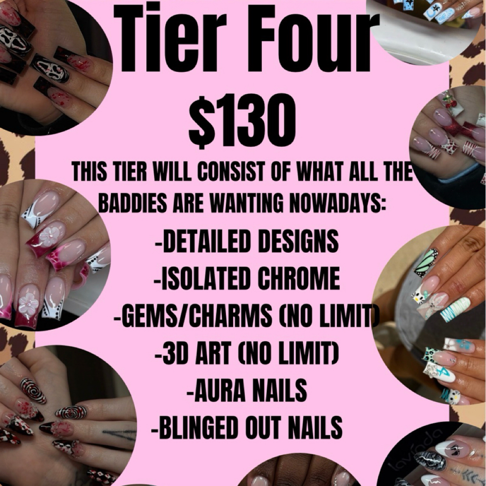 TIER FOUR at 501 Beauty Bar in Saint Joseph, MO