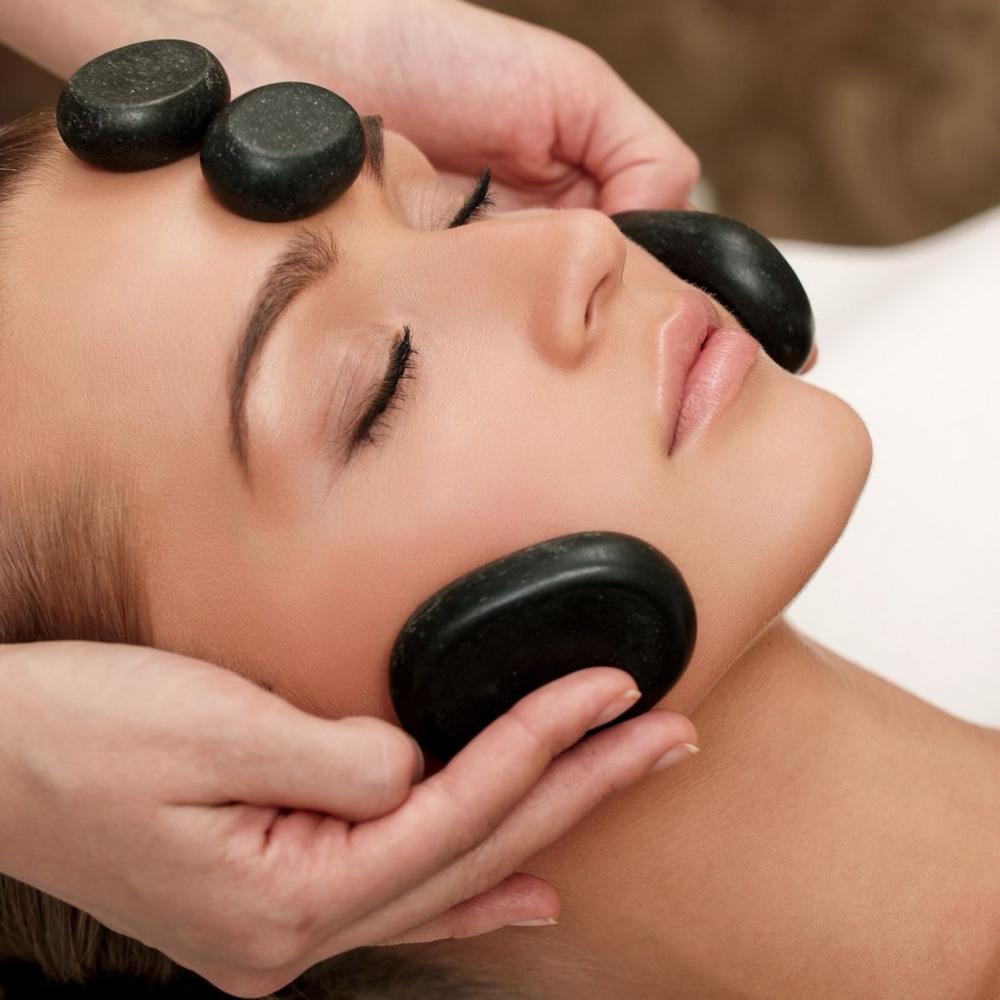 Hot Stone Massage Facial Add On