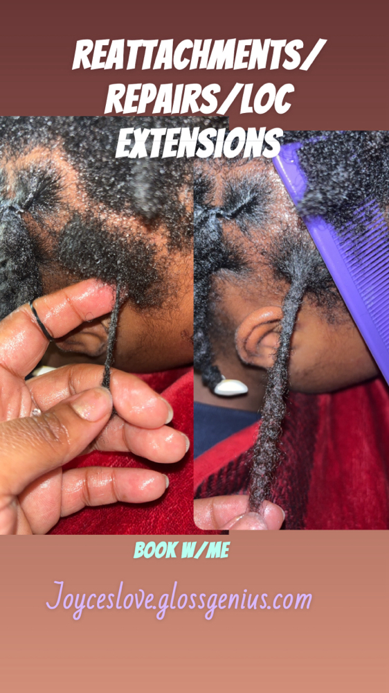 Loc Repair/Attachments/Extensions