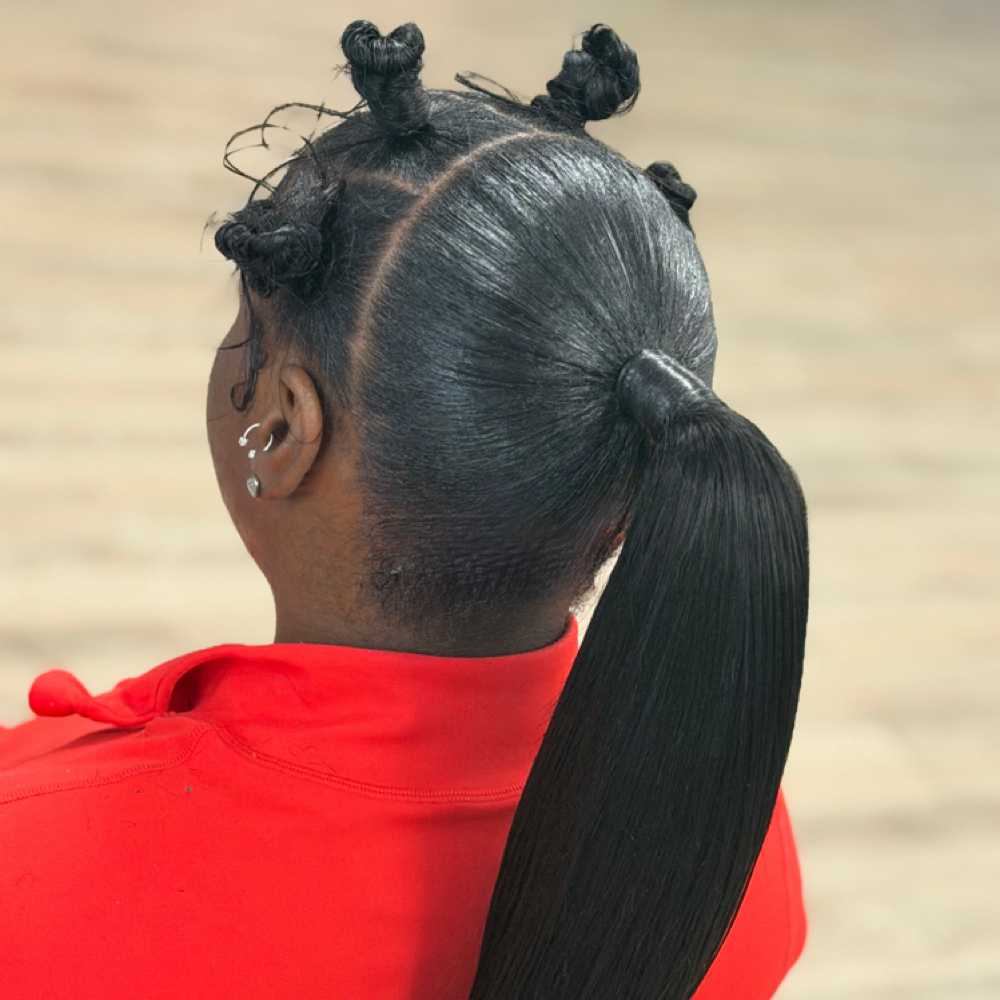 Sleek Ponytail at Twisted Kinkz LLC in Saint Louis, MO