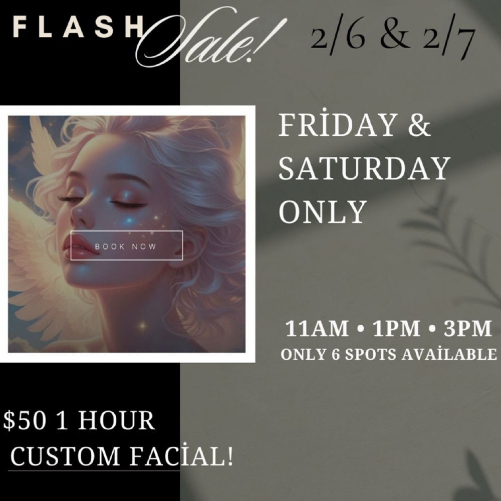 ⚡️FLASH FACIAL!