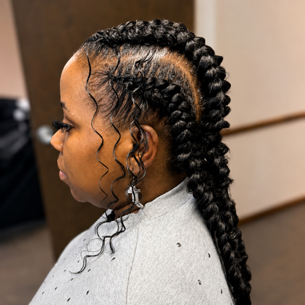 Butterfly Braids at B Diva Braids and Locs in Statesville, NC