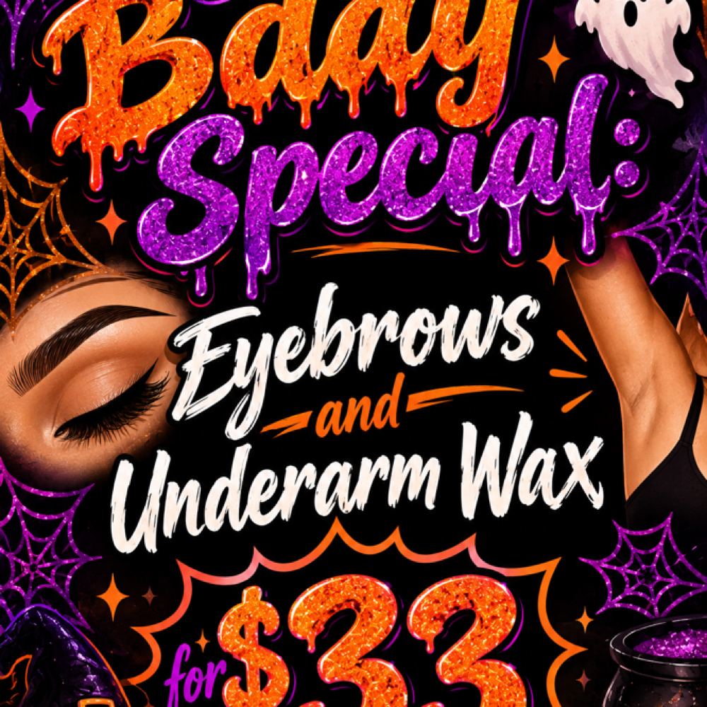 The Bday Brow/Underarm Special at Bare Beauty Artistry in Willis, TX