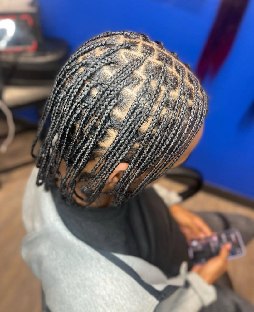 Indivual Box Plaits at Boobabe Braidn Bar in Oxon Hill, MD