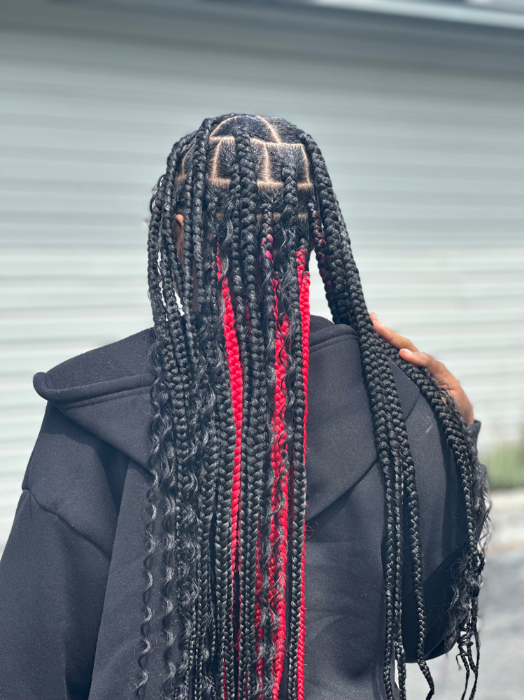 Large Boho Knotless
