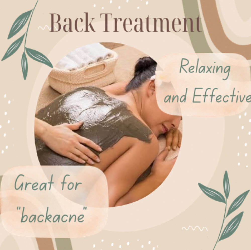 Evergreen Back Treatment at Evergreen Esthetics in LaVernia, TX