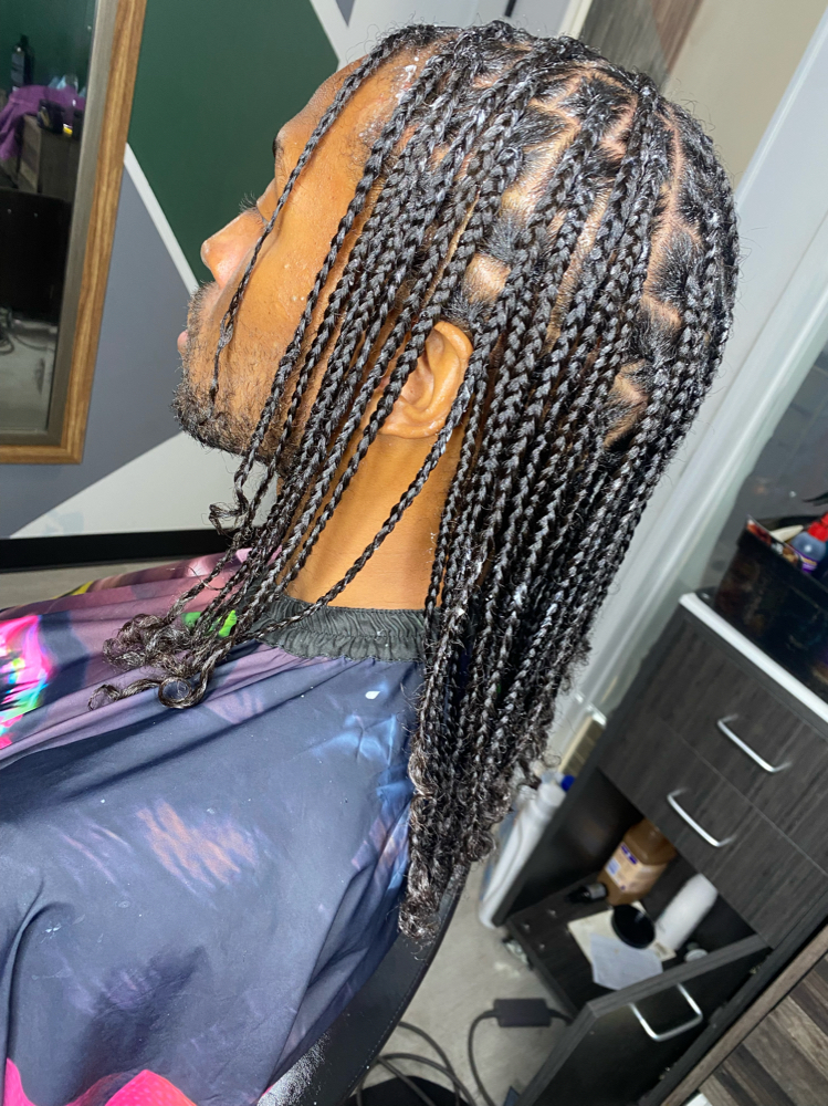 Mens Box Braids