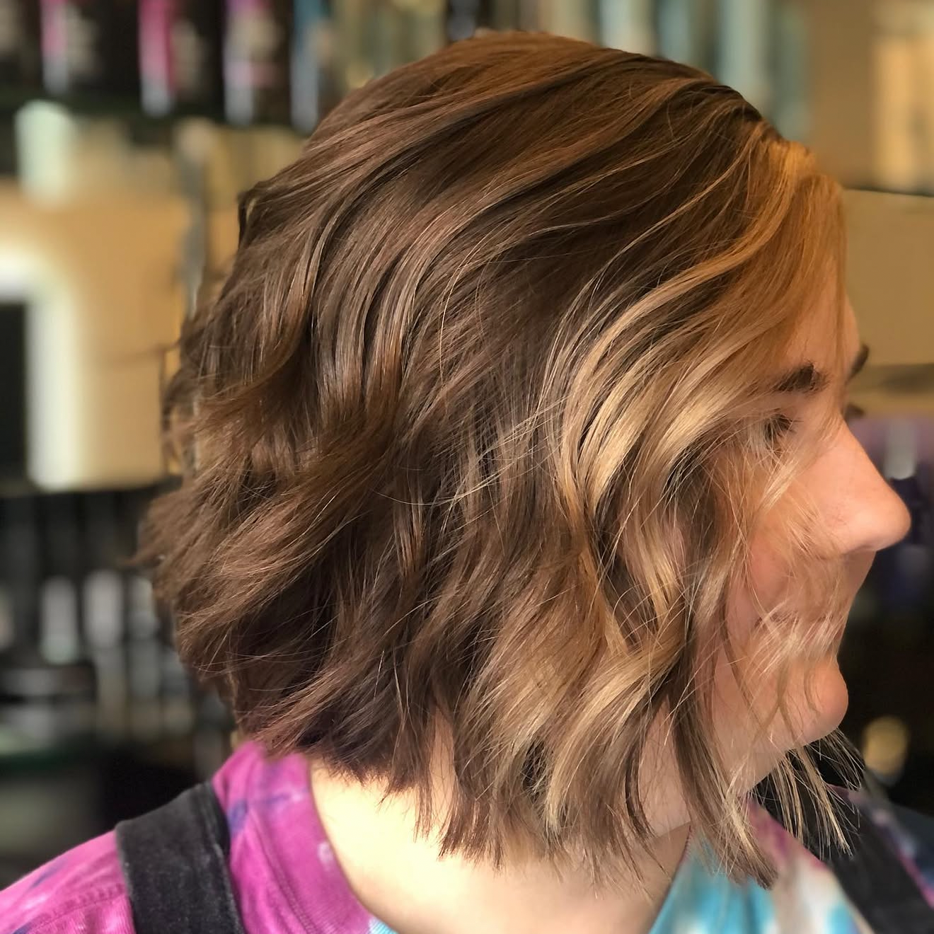 Face frame foil at Amanda’s Hair Chair in Lima, OH