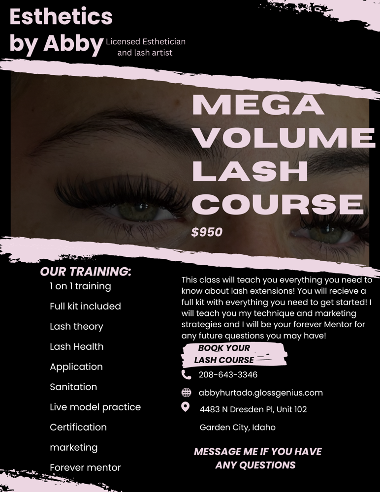 Mega Volume Lash Course