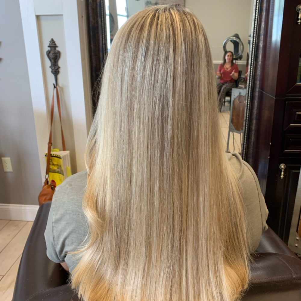 FULL HIGHLIGHT REFRESH at Blown Away Hair Lounge in Spring Hill, FL