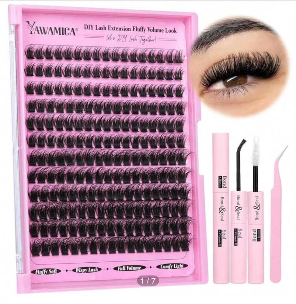 cluster lashes