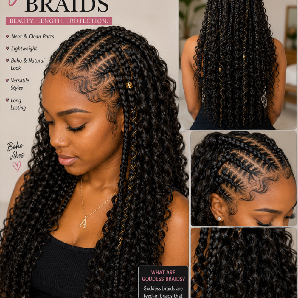 Goddess Braids at KayBraids