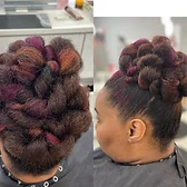 Natural Hair Up Do