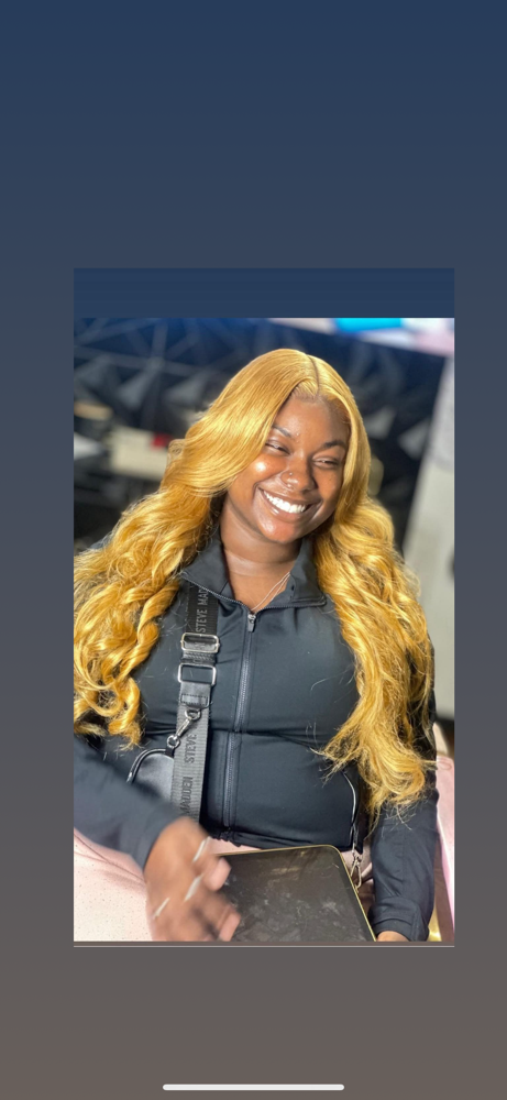 Wig Install No Baby Hair at Goddess Stylez in Sealy, TX